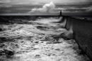 Tynemouth Grey Sea